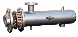Bryan Steam u-tube water to water and steam to water heat exchangers.